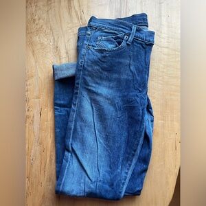 Citizens of Humanity slight distress wash denim jeans